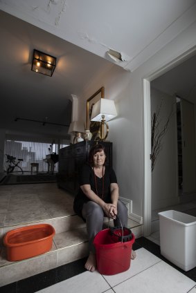 “It can be very depressing living with damp and mould”:  Jo Rosenthal.