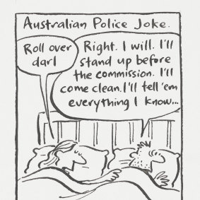 Work by Australian Cartoonists Association President Cathy Wilcox features in A Century of Satire at the State Library of NSW.