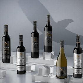 Luxury Release wines from Wolf
Blass.