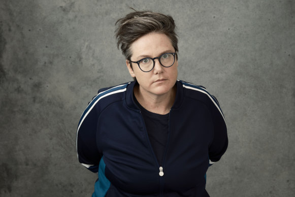 Comedian Hannah Gadsby has returned to Australia with their new show, Banana Palace.