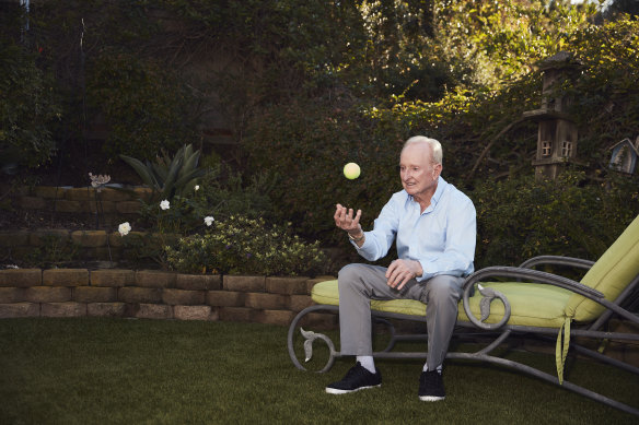 Rod Laver: " It took a unique lady to be with me, considering how much I was competing."