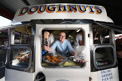 Van life: Third generation American Doughnut Kitchen owner Belinda Donaghey.