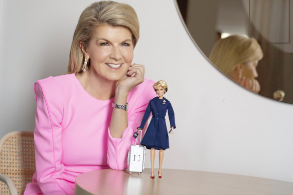 Julie Bishop was honoured with a one-off Barbie doll in her likeness in 2021.