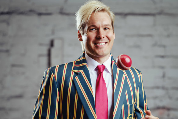 No balls-up: Nine has claimed Warnie, starring Alex Williams as Shane Warne, was a success.