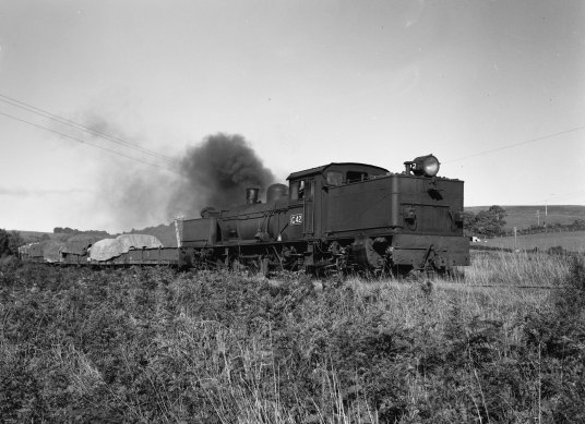 The ‘Beechie’ on one of its final runs in June 1962.