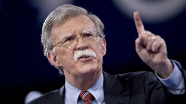 John Bolton, a former US ambassador to the United Nations, would tear up the international agreement with Iran on nuclear power.