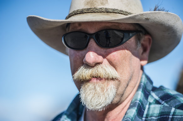 Braidwood farmer Mark Horan. Mr Horan says being a farmer was a noble profession. 