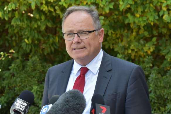 Local Government Minister David Templeman.