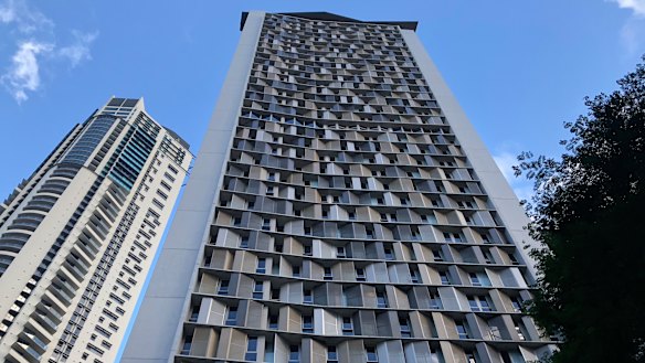 Student One, Wharf Street, is believed to be the world's tallest student accommodation tower.