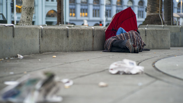 San Francisco's homelessness problem has been likened to developing nation cities.