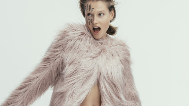 Unreal Fur “Dream”
jacket, $309, from The
Iconic. Eres briefs, $170,
from Sylvia Rhodes.