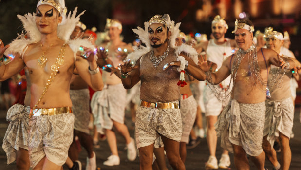 The Sydney Gay and Lesbian Mardi Gras in 2018.