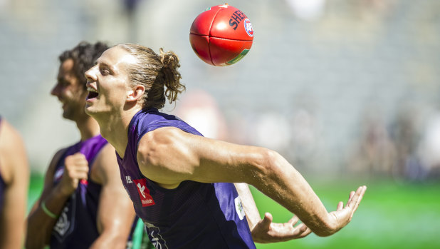 In and out: Nat Fyfe.