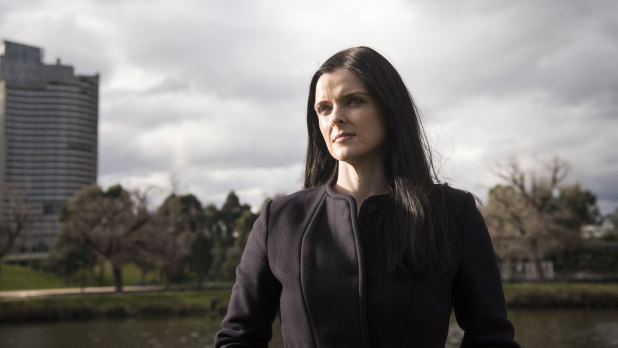 Amber Harrison has been at the centre of a long-running dispute with Seven.