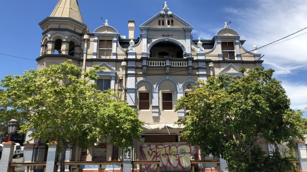 The Broadway Hotel has been left vacant and deteriorating for more than seven years.