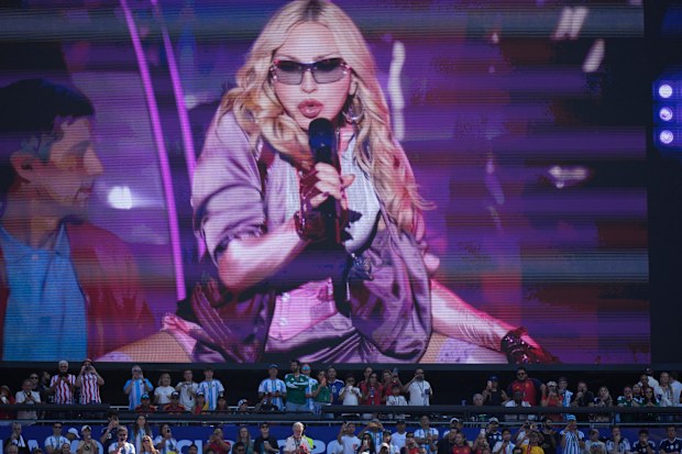 Madonna world cup half time