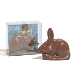 Haigh’s Single Origin Chocolate Bilby.