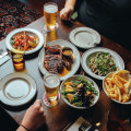 Assorted dishes at The Petrel Hotel in Geelong West.