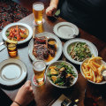 Assorted dishes at The Petrel Hotel in Geelong West.