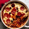 This cheeky mashup is equal parts pizza and pasta.