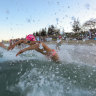 Four records broken as swimmers take on 33rd Rottnest Channel Swim