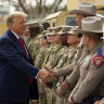 Trump confirms plans to use military to deport migrants