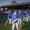 Members of Port Melbourne Cricket Club at the North Port Oval.