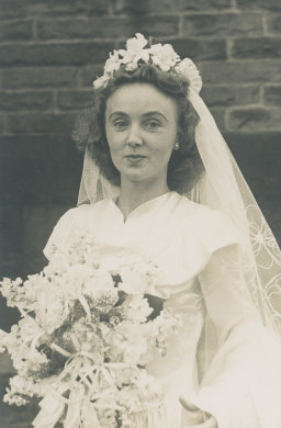 Marie on her wedding day
St Joseph’s Church, Newtown, 1949.