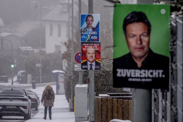 Frankfurt prepares for the federal election.