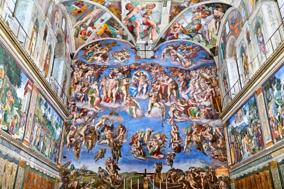 The Sistine Chapel and Michelangelo’s “Last Judgement”.