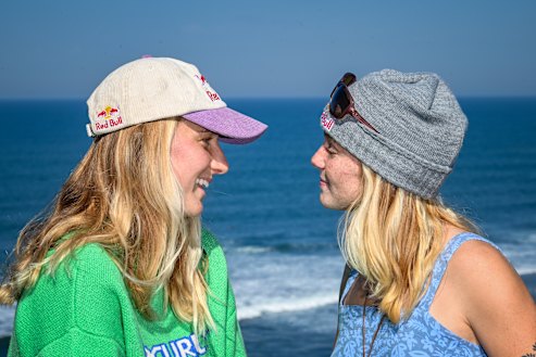 Best of frenemies: Molly Picklum and Caity Simmers.