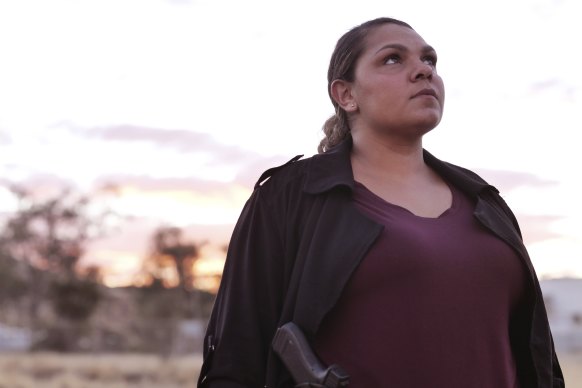 Rarriwuy Hick stars in True Colours, playing Toni Alma, a cop sent to a remote community to investigate an assault on a teenage girl.