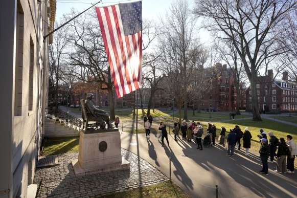 Harvard University in Cambridge, Massachusetts.