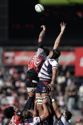 Rising up: Melbourne Rebels have eclipsed last season's win column with two wins from two matches.