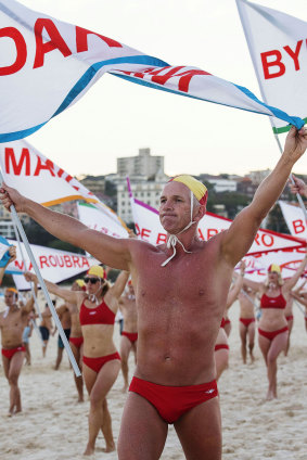 The Lifesavers with Pride celebrate 12 years of appearing at Mardi Gras.