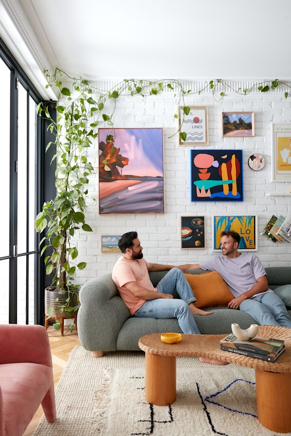 Ryan McGregor (right), an interior architect, and Jono Fleming, an interior designer.