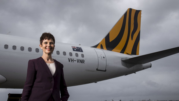 New Tigerair CEO Merren McArthur has been tasked with getting the budget carrier back on course. 