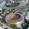 The proposed ‘Gabba West’ stadium, across Main Street from the existing Gabba.