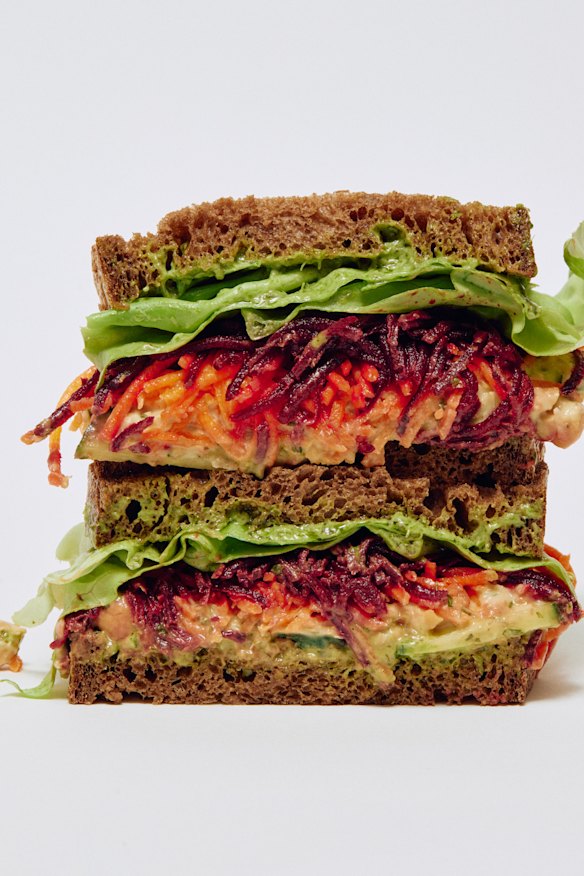 Hector’s famous sandwiches are on offer including the salad sanger.