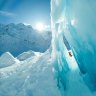 A view through the ice.