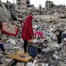 Hell on Earth: Israel’s bombing campaign has left much of Gaza in ruins.