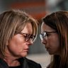 Victorian Premier Jacinta Alland and Treasurer Jaclyn Symes.