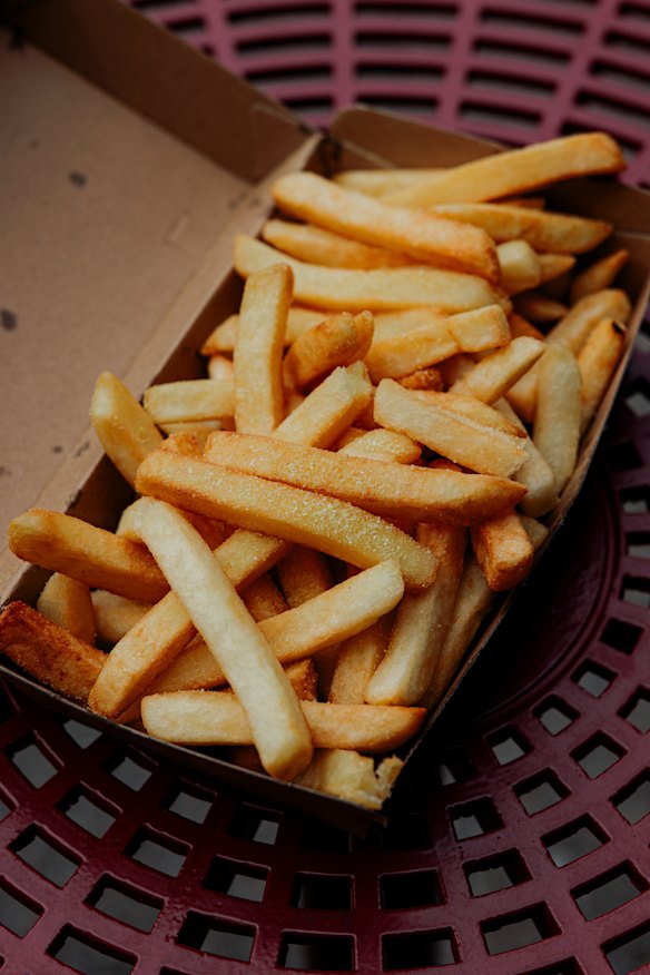 The Stanmore Fish and Chips chips. 