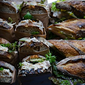 Grab a sandwich made with local Austro bakery brea.d