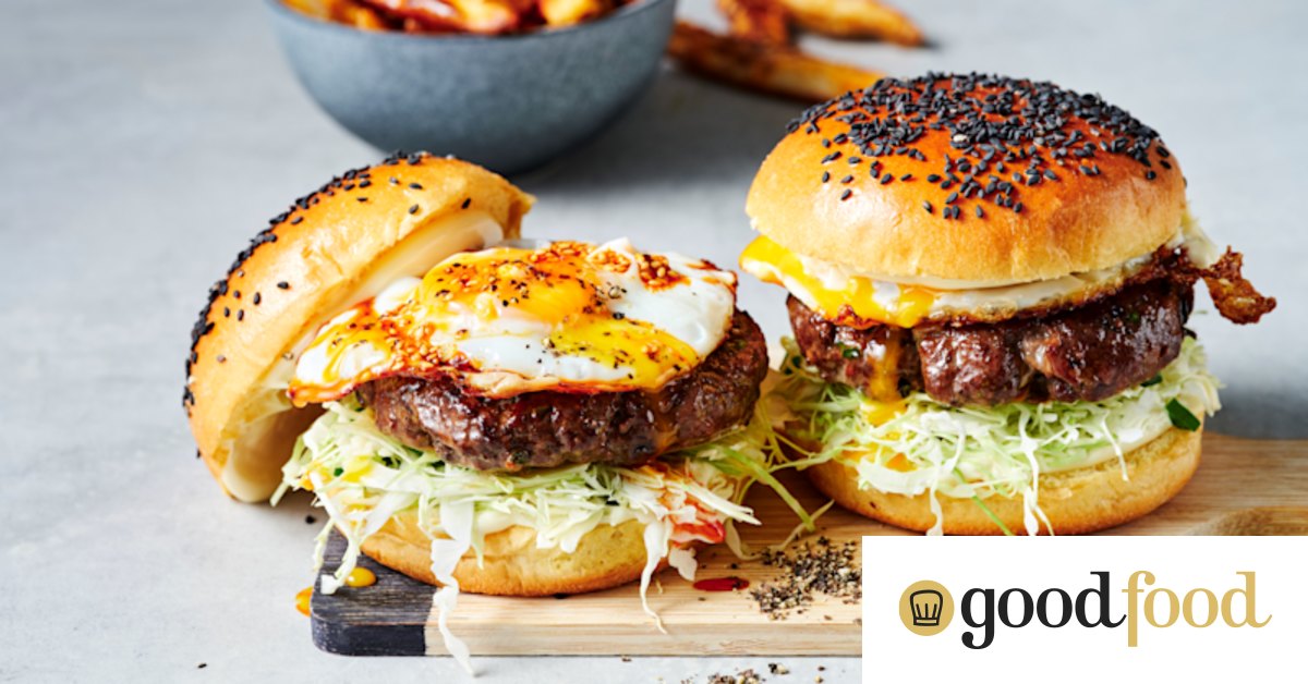 Chinese spices and chilli crisp drive this burger straight to Flavourtown