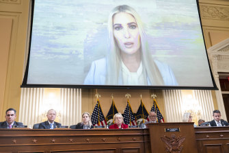 Ivanka Trump appears before one of the hearings on June 13.
