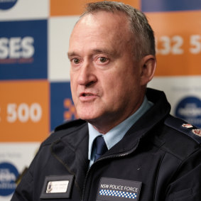 NSW Police Deputy Commissioner Peter Thurtell.