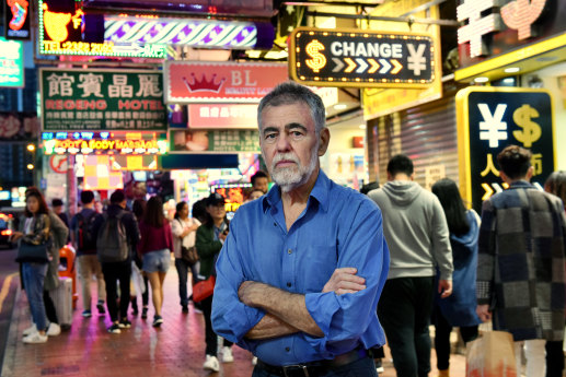 Bruce “Mr Clean” Aitken in Hong Kong.