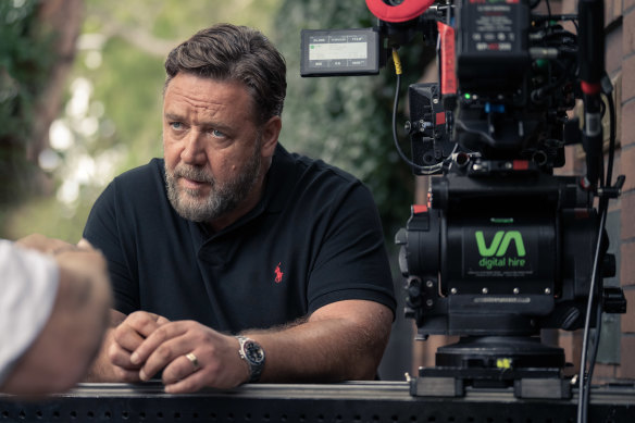 Crowe in director mode.