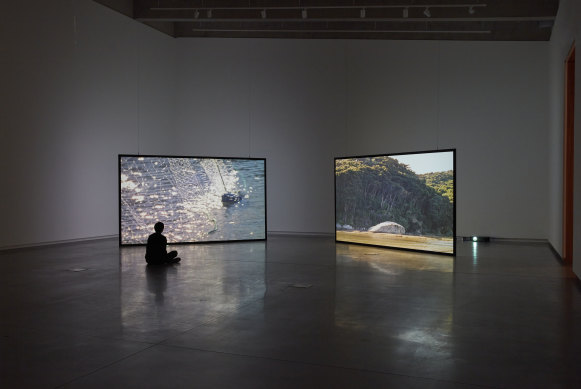 Nova Paul’s video work Nga Purakau No Nga Rakau – Stories from the Trees is part of The Polyphonic Sea at Bundanon.